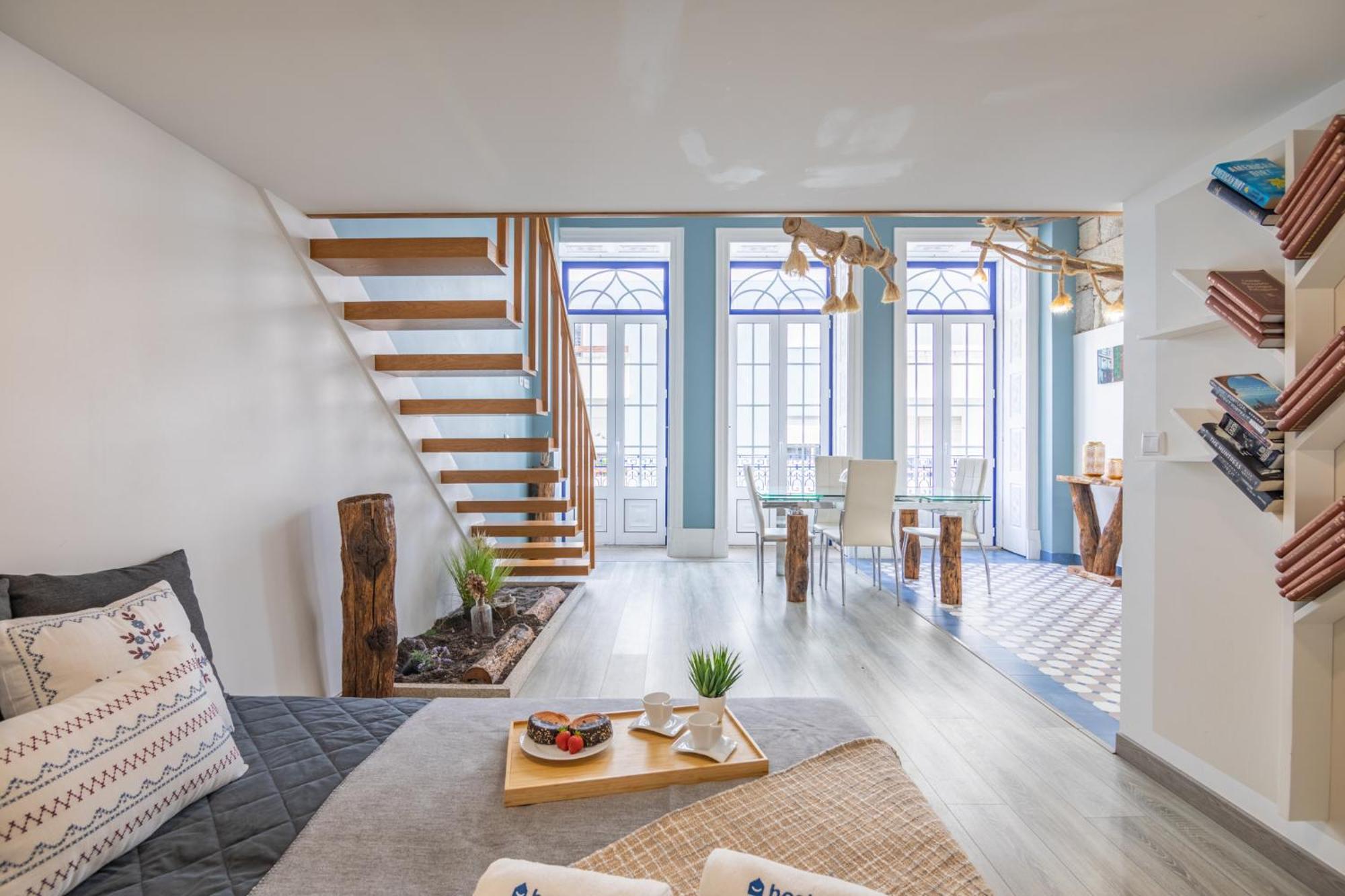 Deluxe Spacious Flats W Mezzanine By Host Wise Lejlighed Porto Eksteriør billede