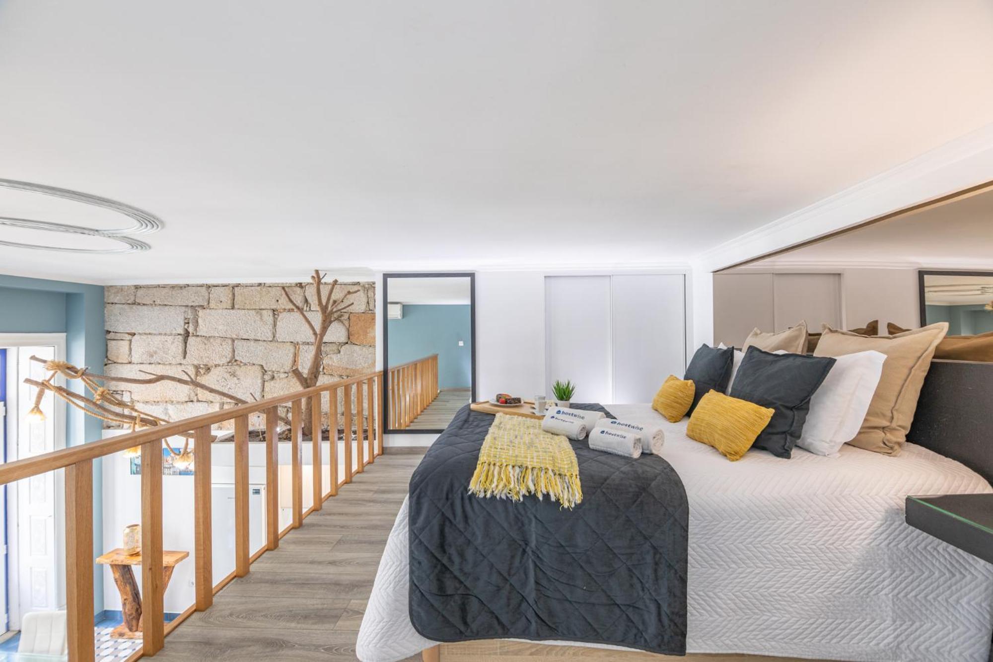Deluxe Spacious Flats W Mezzanine By Host Wise Lejlighed Porto Eksteriør billede