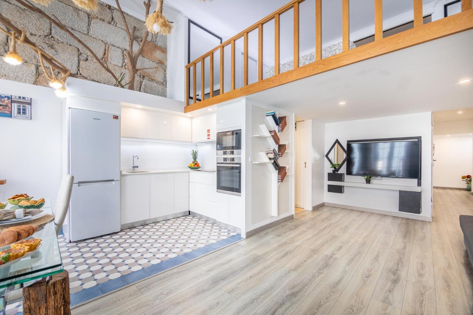 Deluxe Spacious Flats W Mezzanine By Host Wise Lejlighed Porto Eksteriør billede